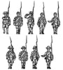 AWI "Ragged" Continental Infantry marching (28mm)