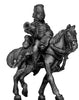 1756-63 Saxon Hussar Trumpeter pelisse & mirliton (28mm)
