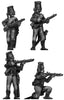 1756-63 Saxon Hussar dismounted, mirliton, skirmishing (28mm)