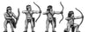Light infantry with bow (28mm)
