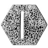24mm (across flat) hexagon, slot - across flat, textured (28mm)
