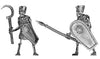 Undead Egyptian guard (28mm)
