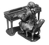 C. E. Bach at the clavichord (28mm)
