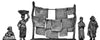 African market fabric stall (28mm)