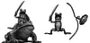 Pond Wars Frog Cavalry on toad mount with sword (28mm)
