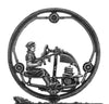 Mad Maximillian Monowheel of Death! and rider (28mm)