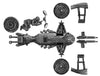 Mad Maximillian White Lightning tricycle (28mm)