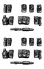 Extra French Foregin Legion personal gear set (28mm)