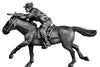 1970s Rhodesian Greys Scout galloping firing FN (28mm)