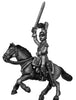 1812 Saxon Garde du Corps officer charging (28mm)