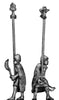 Sumerian Standard Bearer with cloak (28mm)