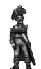 French officer, wounded (28mm)