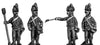 Horse Artilleryman hussar jacket firing gun casque infantry style (28mm)