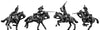 Heavy cavalry charging (28mm)