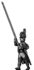 Standard bearer, casque, regulation uniform, marching (28mm)