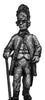 Hungarian Grenadier officer, marching, bearskin (28mm)