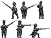 French Light Infantry skirmishing deal Early green uniform (28mm)