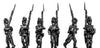 French Light Infantry marching unit deal Middle Blue uniform (28mm)