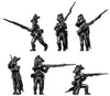 French Light Infantry skirmishing deal Middle to Late Blue uniform (28mm)