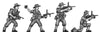 Australian infantry attacking, slouch hat, Owen gun (28mm)