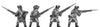 Continental Infantry, firing & loading (18mm)