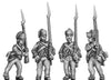Infantry in Saratoga cap, marching (18mm)