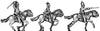 British Heavy Dragoon (1st; 4th; 5th & 6th), charging (18mm)