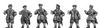 Scots Pike upright, unarmoured (18mm)