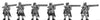 Scots Shotte, standing firing (18mm)