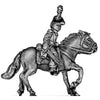 Mexican mounted senior officer (18mm)