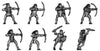 Mound Builder Honoured Men with bows and side-arms (15mm)