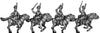 Chevauxleger, charging (18mm)
