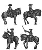 Russian mounted general staff (18mm)