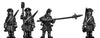 Catalonian artillery crew firing (18mm)