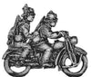 Bersaglieri on motorcycle with pillion passenger (15mm)