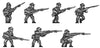 Japanese infantry in kepi advancing with rifle (15mm)