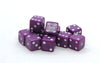 7mm Dice - purple (x10)