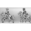 Trooper riding with pistol, hat (15mm)