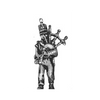 Light infantry piper, for Highland regiments (18mm)