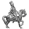 Hussar officer, busby (18mm)