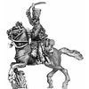 Hussar, shako, charging (18mm)