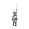 Musketeer, shako, march attack (18mm)