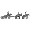 Foot artillery light limber team (18mm)