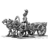 Horse artillery small caisson (Troika) team (18mm)