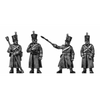 Foot artillery crewman, in greatcoat, firing (18mm)