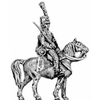 Chasseur officer, pelisse (18mm)