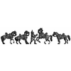 Dragoon Horse holder set (18mm)
