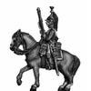 Mounted dragoon at rest (18mm)