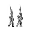 Grenadier, lozenge plate, shako cords and plume, march attack (18mm)
