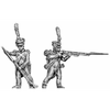 Voltigeur, lozenge plate, shako cords and plume, skirmishing (18mm)